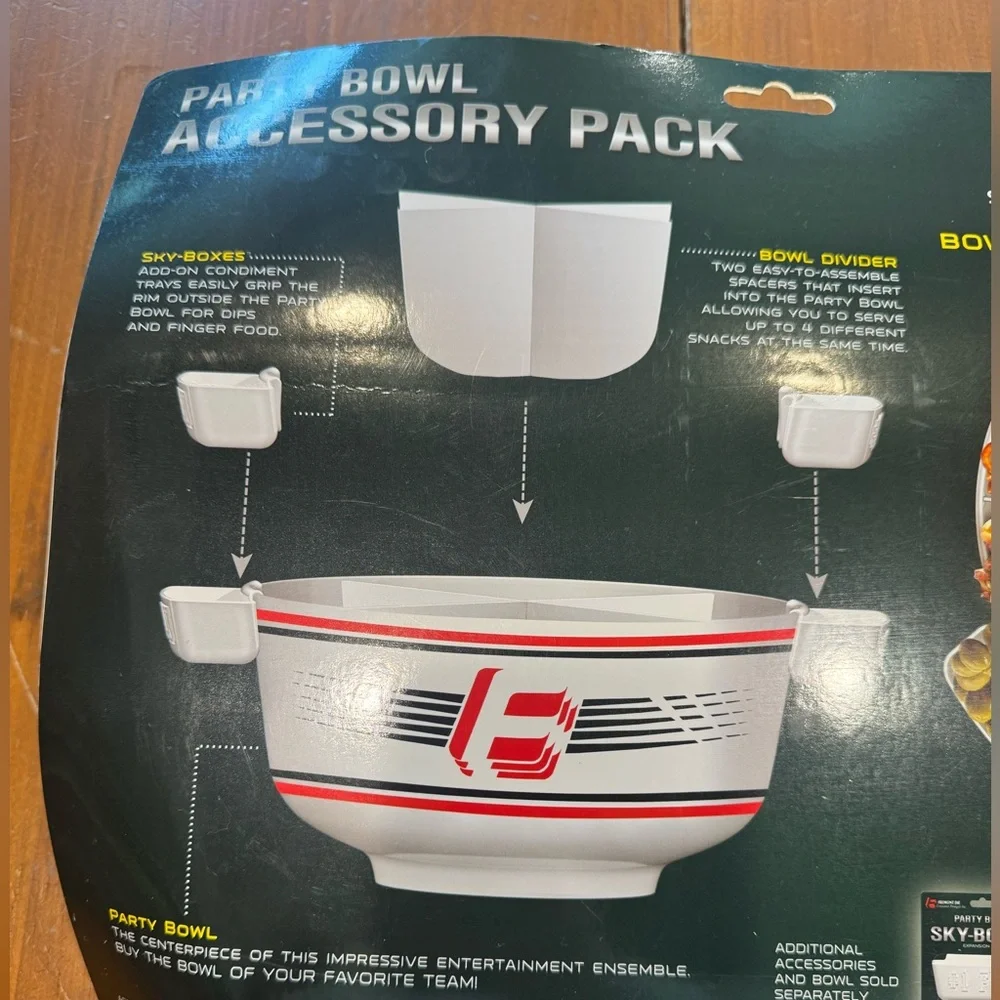 FIGHTING ILLINI Bowl and accessories package
